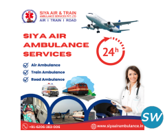 Siya Air Ambulance Service in Patna - You Can Shif