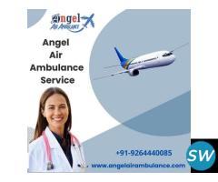 Book Classy Angel Air Ambulance in Varanasi