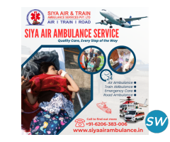 Siya Air Ambulance Service in Guwahati – Need The - 1