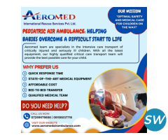 Aeromed Air Ambulance Service in Delhi – Arrive on - 1