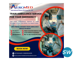 Aeromed Air Ambulance Service in Ranchi