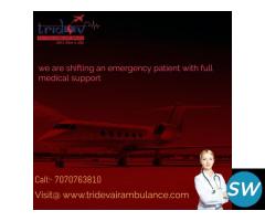 Tridev Air Ambulance Service in Delhi