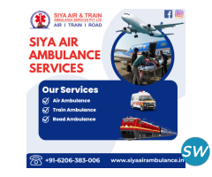 Siya Air Ambulance Service in Patna – All Your Med - 1
