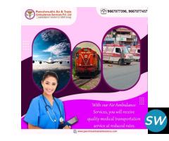 Hire Panchmukhi Train Ambulance Services in Delhi
