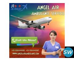 Angel Air Ambulance Facilities in Patna
