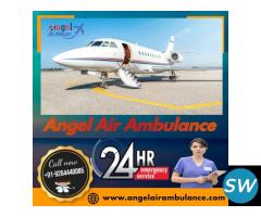 Angel Air Ambulance Facilities in Guwahati