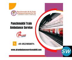 Get Panchmukhi Train Ambulance Services in Guwahat