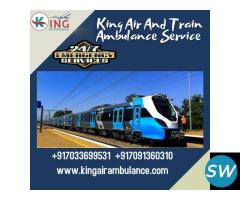 Hire King Train Ambulance services in Ranchi