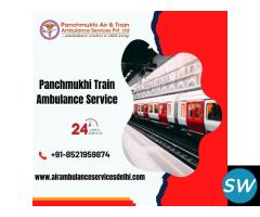 Use Panchmukhi Train Ambulance Service in Patna fo - 1