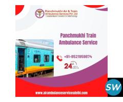 Hire Panchmukhi Train Ambulance Service in Delhi