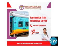 Panchmukhi Train Ambulance Service in Guwahati - 1