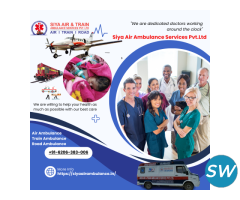 Siya Air Ambulance Service in Guwahati - Delivers - 1