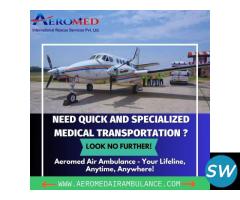 Aeromed Air Ambulance Service in Guwahati - 24/7 - 1