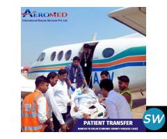Aeromed Air Ambulance Service in Ranchi