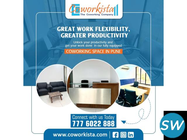 Office Space For Rent In Wakad | Coworkista - Book - 1