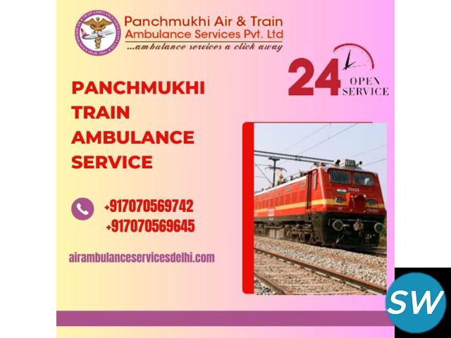 Select Panchmukhi Train Ambulance Service in Patna - 1