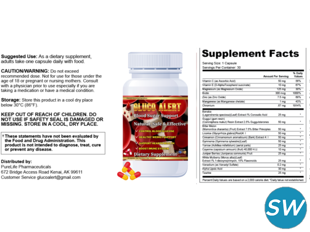 GlucoAlert Reviews Official Website Price and Buy - 1