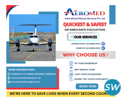 Aeromed Air Ambulance Service in Mumbai - Importan - 1