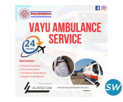 Vayu Road Ambulance Services in Ranchi - With Adva - 1