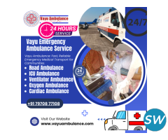 Vayu Road Ambulance Services in Danapur - Equipped