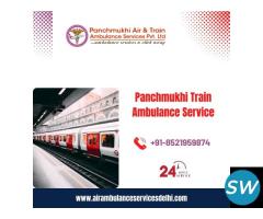 Avail Panchmukhi Train Ambulance Service in Ranchi