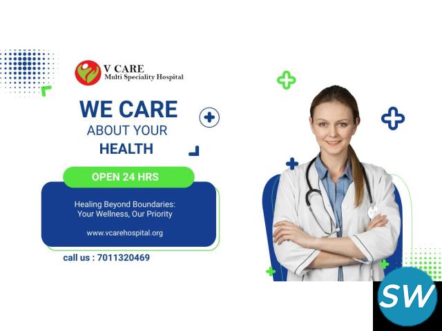 Best Hospital in Ghaziabad with V Care Hospital - 1