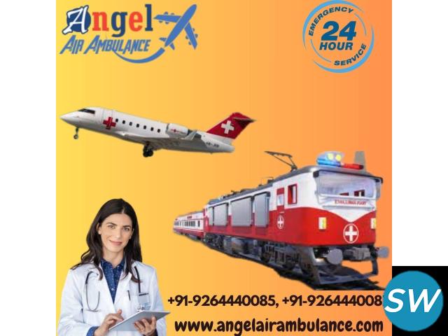 Utilize Angel Air Ambulance Service in Guwahati - 1
