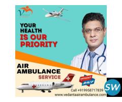 Air Ambulance services in Allahabad Available with - 1