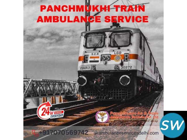 Take Panchmukhi Train Ambulance in Patna - 1