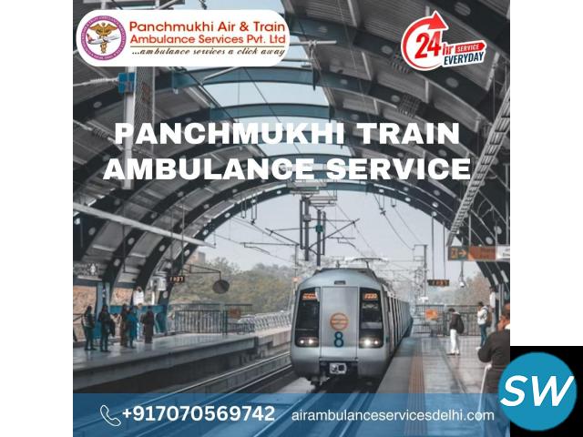 Use Panchmukhi Train Ambulance in Ranchi - 1