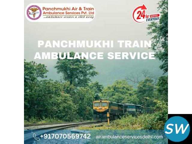 Take  Panchmukhi Train Ambulance in Ranchi - 1