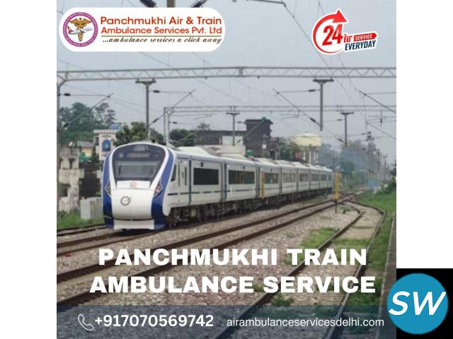 Get Panchmukhi Train Ambulance in Patna - 1