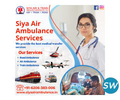Siya Air Ambulance Service in Patna
