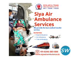 Get Siya Air Ambulance Service in Patna