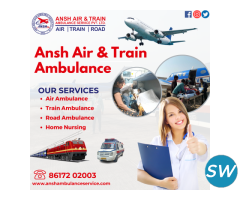 Emergency Ansh Air Ambulance Service in Kolkata - 1