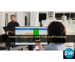 Ensure compliance with field staff tracking tool - 1