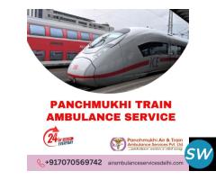 Avail Panchmukhi Train Ambulance  in Ranchi