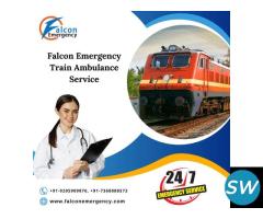 Falcon Emergency Train Ambulance Service in Patna - 1
