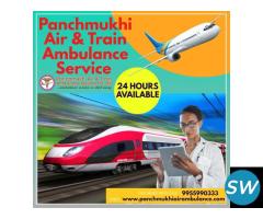 Take Amazing Panchmukhi Train Ambulance  in Patna