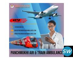 Panchmukhi Train Ambulance in Patna for the ICU