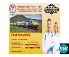 Avail Panchmukhi Train Ambulance in Kolkata