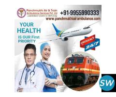 Use Panchmukhi Train Ambulance  in Kolkata