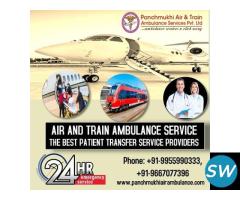 Get Panchmukhi Train Ambulance in Dibrugarh