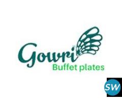 Reusable Plastic Plates | Gowri Buffet Plates