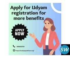 Apply for Udyam registration for more benefits