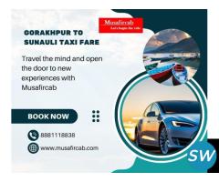 Gorakhpur to Sunauli Taxi Fare