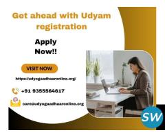 Get ahead with Udyam registration