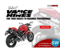 Select VANCE & HINES Exhaust for Your Ducati