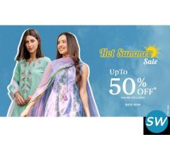 Hot Summer Sale Upto 50% OFF Online Exclusive