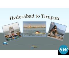 Hyderabad to Tirupati Taxi Fare